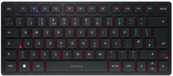 Tastierë CHERRY KW 9200 MINI, 75%, USB RF Bluetooth, e zezë