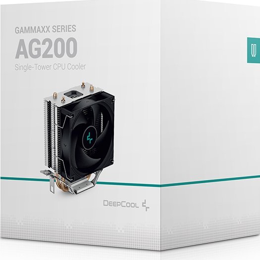 Ладилник на процесорот Deepcool AG200 (R-AG200-BKNNMN-G), 100W