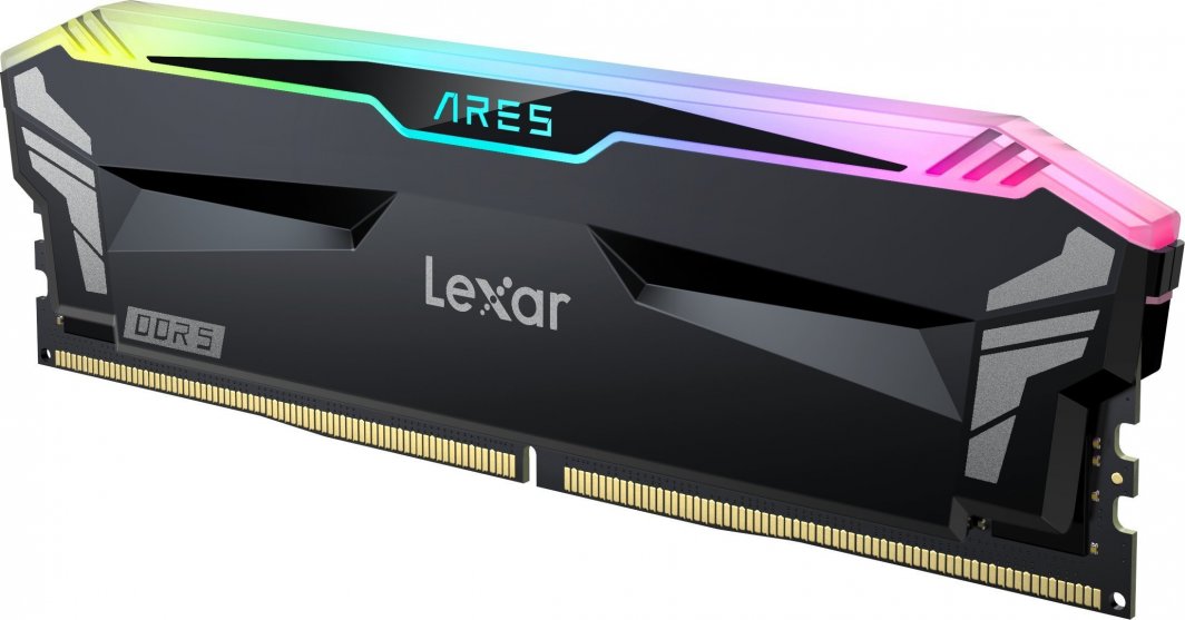 Memorie Lexar Ares RGB, DDR5, 32 GB, 6400 MHz, CL32, LD5EU016G-R6400GDLA