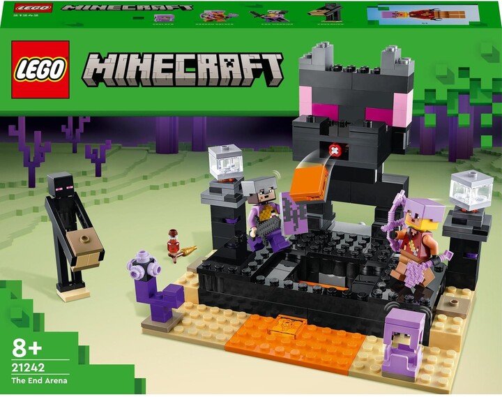 Set LEGO® Minecraft 21242 End Arena, 252 pjesë