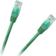 Kabllo rrjeti UTP patch cord, 1.5m, 8 përçues CCA, e gjelbër