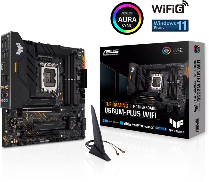 [OUTLET] Pllakë amë ASUS TUF GAMING B660M-PLUS WIFI - Intel B660