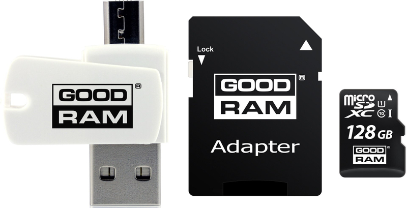 Kartë e memories GOODRAM M1A4-1280R12, MicroSDHC, 128 GB, Class 10