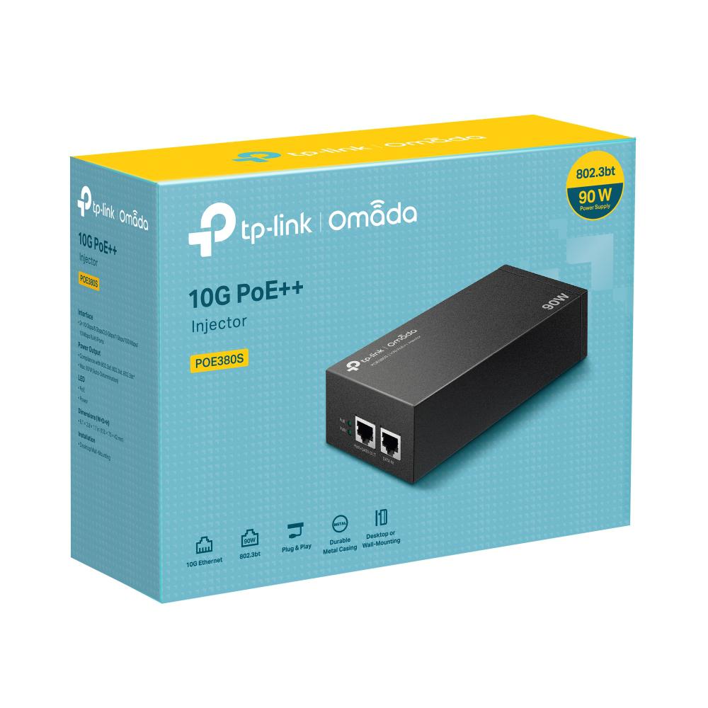 Injektor PoE++ TP-Link Omada TL-POE++90W, 90W, 10G, i zi