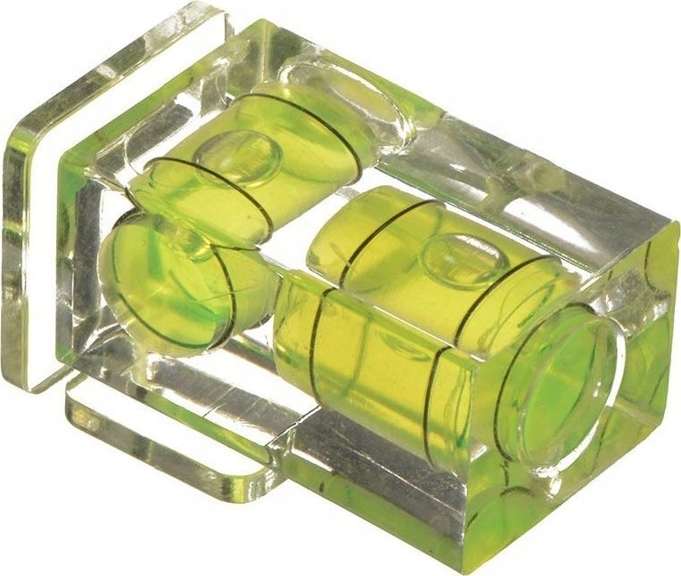 Nivelues për kamerë Manfrotto 337, 2 boshte, double bubble, i zi