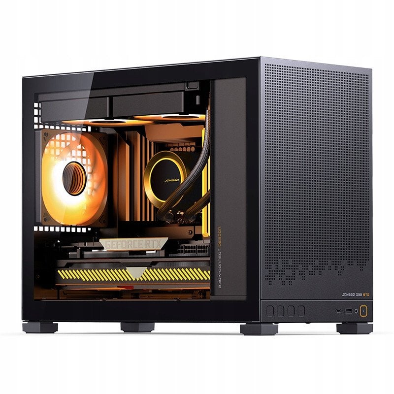 Kuti kompjuterike Jonsbo D32 STD, Micro ATX Mini ITX, e zezë