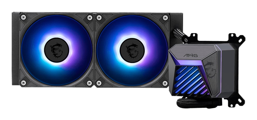 Ftohës me ujë MSI MAG Coreliquid A15 240, i zi