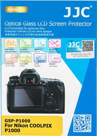 Xham mbrojtës LCD JJC GSP-P1000 për Nikon Coolpix P1000, qelq optik, 9H, transparent