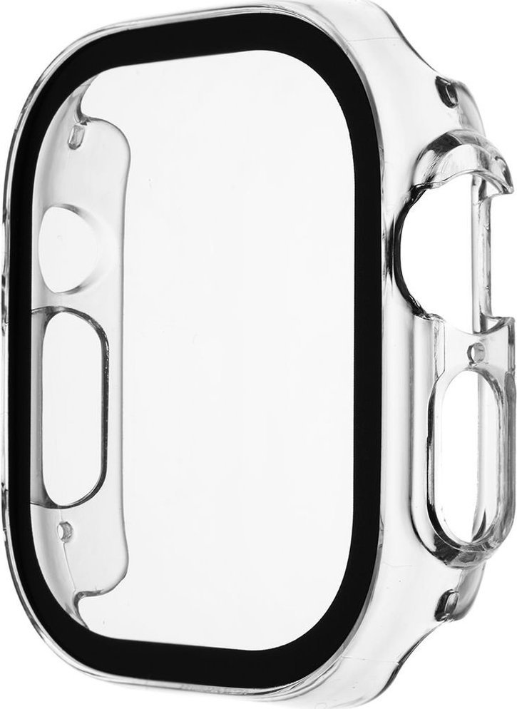 Mbrojtëse orë FIXED Pure Cover për Apple Watch Ultra 49mm, xham i kalitur, transparente