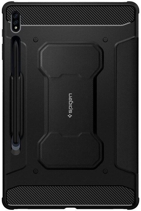 Mbrojtëse Spigen Rugged Armor për Samsung Galaxy Tab S7+, e zezë
