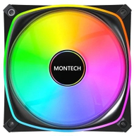 Ventilator Montech AX120 Pro ARGB, 120mm, PWM, i zi