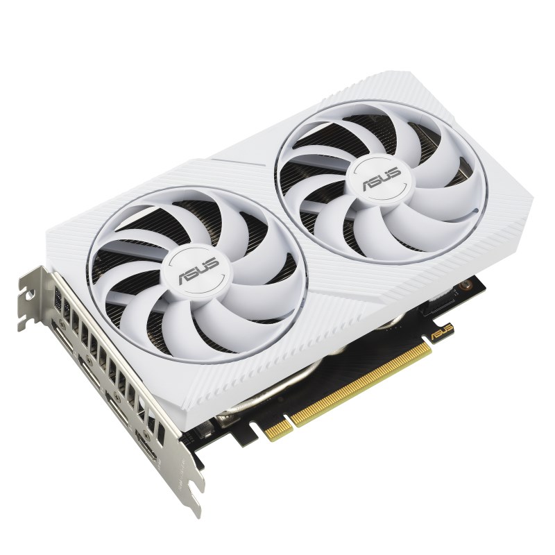 Kartë grafike ASUS NVIDIA GeForce RTX 3060, 8 GB GDDR6, DUAL-RTX3060-O8G-WHITE