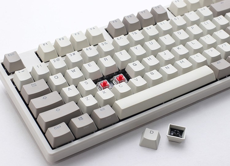 Tastierë Ducky Origin Vintage, Cherry MX Black, e hirtë