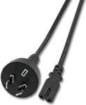 Кабел за напојување Microconnect PE030718AUSTRALIA, 1.8m, австралиска приклучница C7, црн
