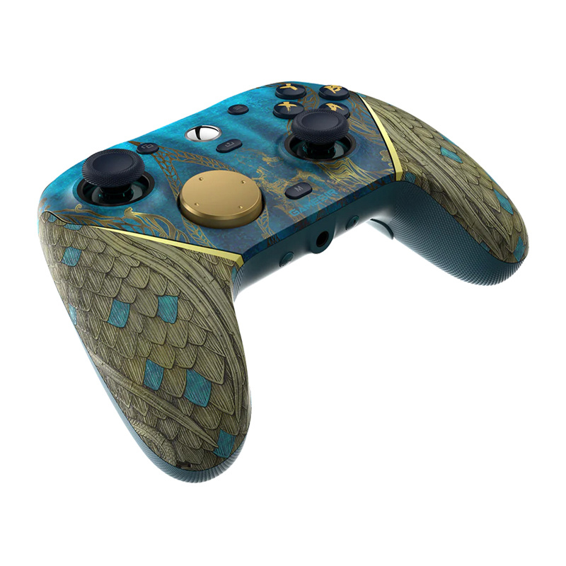Kontroller lojrash GameSir G7 Pro Wuchang, wireless, për Xbox Series X S dhe PC, blu me ari