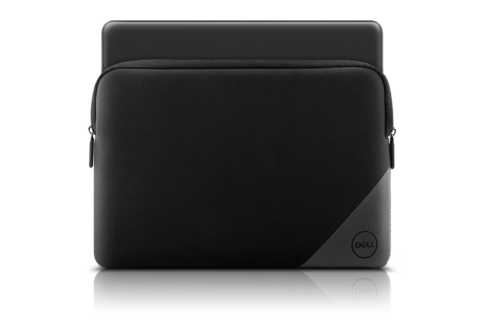 Këllëf mbrojtës për laptop Dell PO1420C, 15", e zezë / jeshile