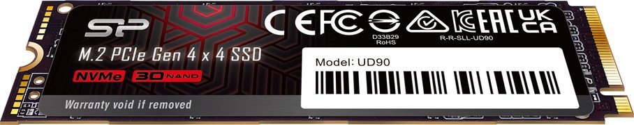 Disk SSD Silicon Power UD90, 4TB, M.2 2280 PCI-E x4 Gen4 NVMe