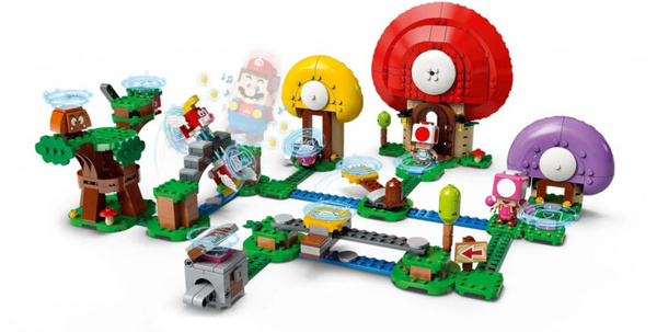 Set LEGO Super Mario 71368 - gjurmimi i thesarit