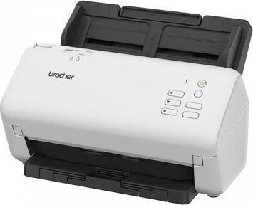 Scanner Brother ADS-4300N, ADF 80 fletë, 40 faqe/min, i bardhë