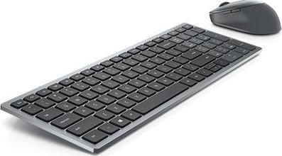 Set tastierë dhe maus Dell KM7120W, wireless, 2.4GHz dhe Bluetooth, gri