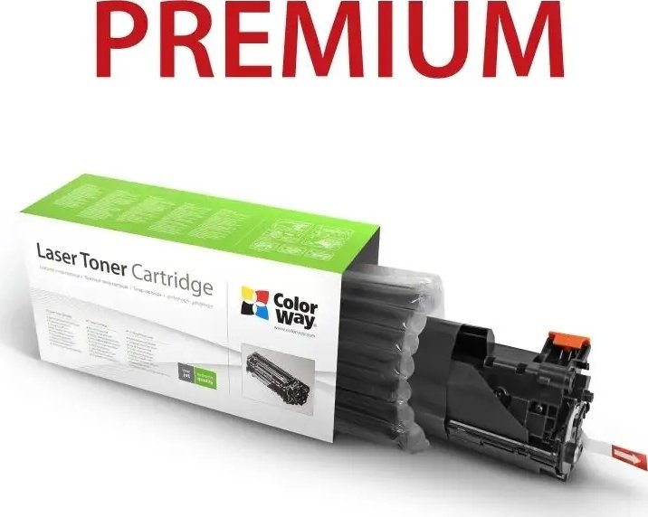Toner kompaktibil COLORWAY për OKI 44469803, 3500 faqe, i zi