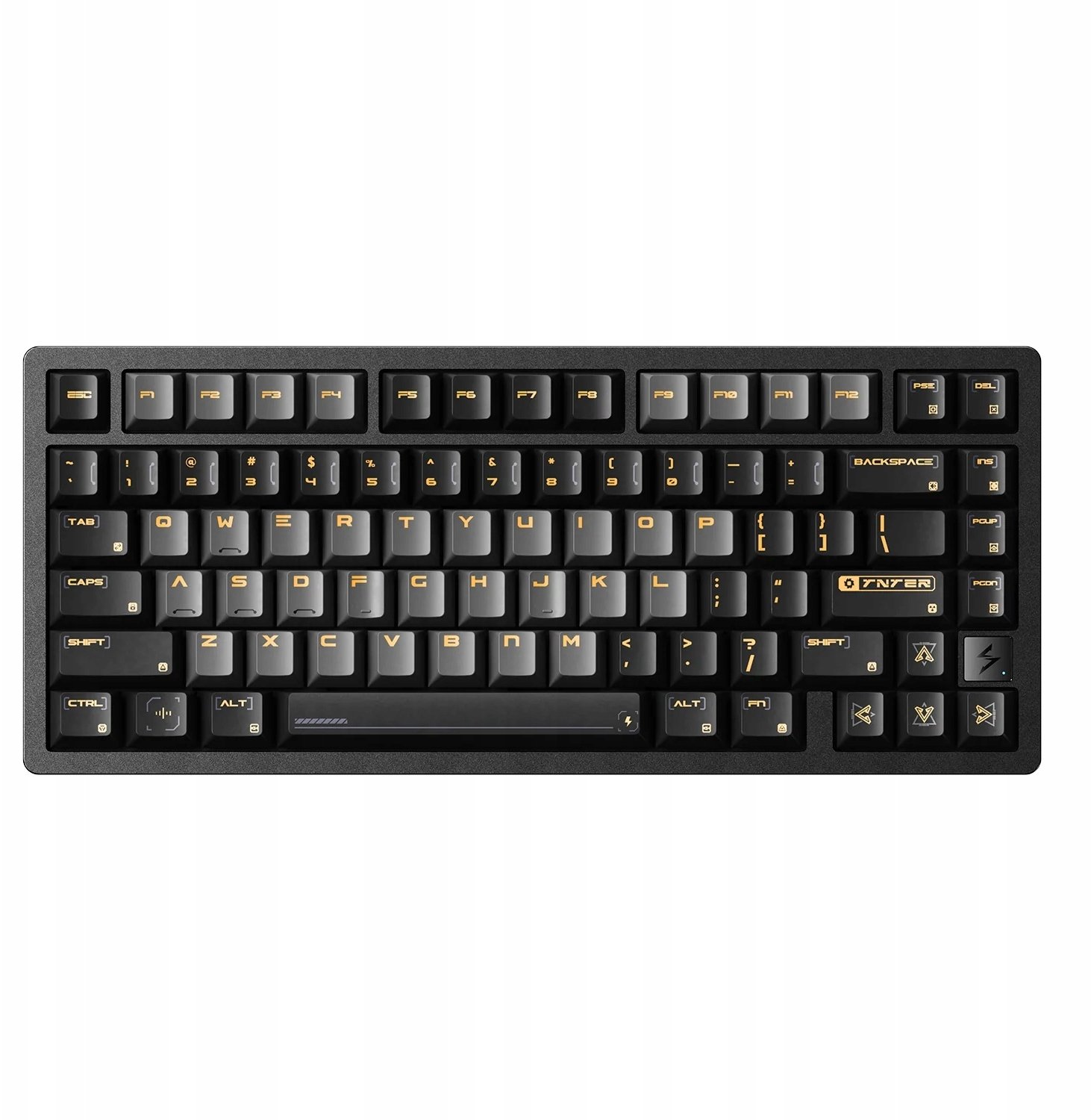 Гејминг тастатура VGN FLASH 75 PRO RGB, 75%, магнетна, црна