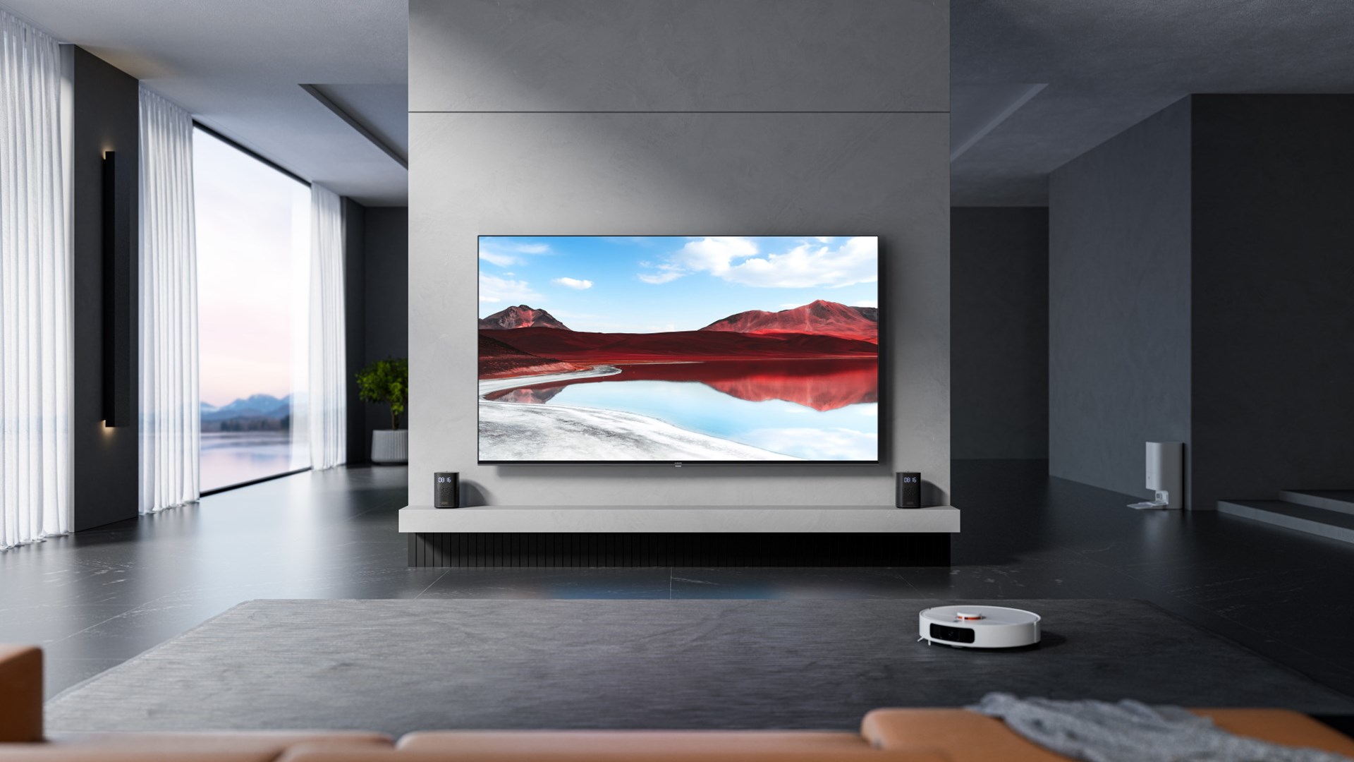 Televizor Xiaomi A Pro 55, 55", 4K QLED, Smart Google TV
