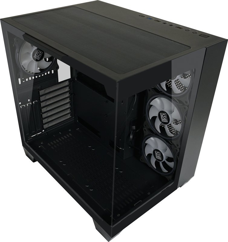 Kasë LC-Power 809B Dark Storm_X ARGB, Midi Tower