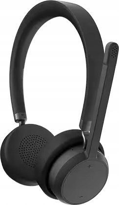 Kufje wireless Lenovo 4XD1Q30302, Bluetooth, me shirit koke, të zeza