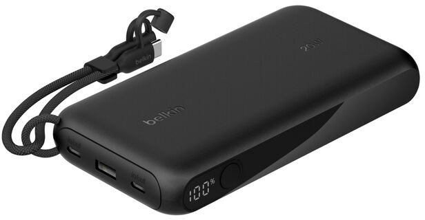 Power bank Belkin BPB028HQBK, 20000mAh, 20W, црна