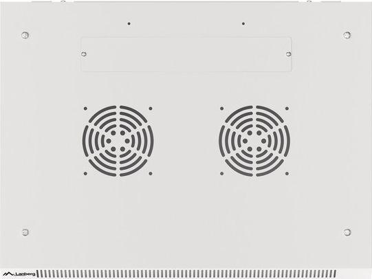 Lanberg Ѕиден 19" Rack Кабинет 6U 600x450 mm, Сив