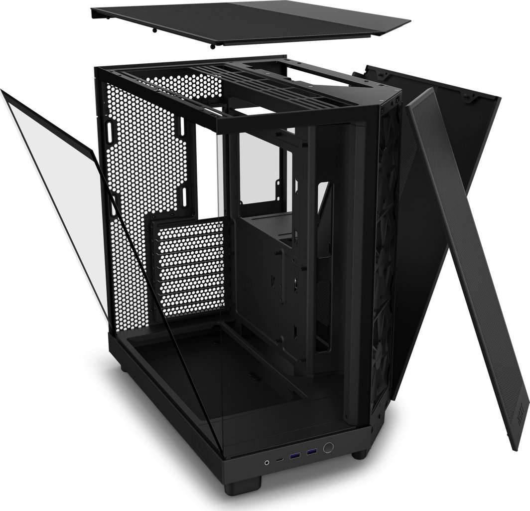 Kasë Nzxt H6 Flow, Midi Tower