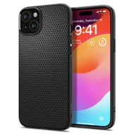 Mbështjellëse për iPhone 15 Spigen Liquid Air, e zezë