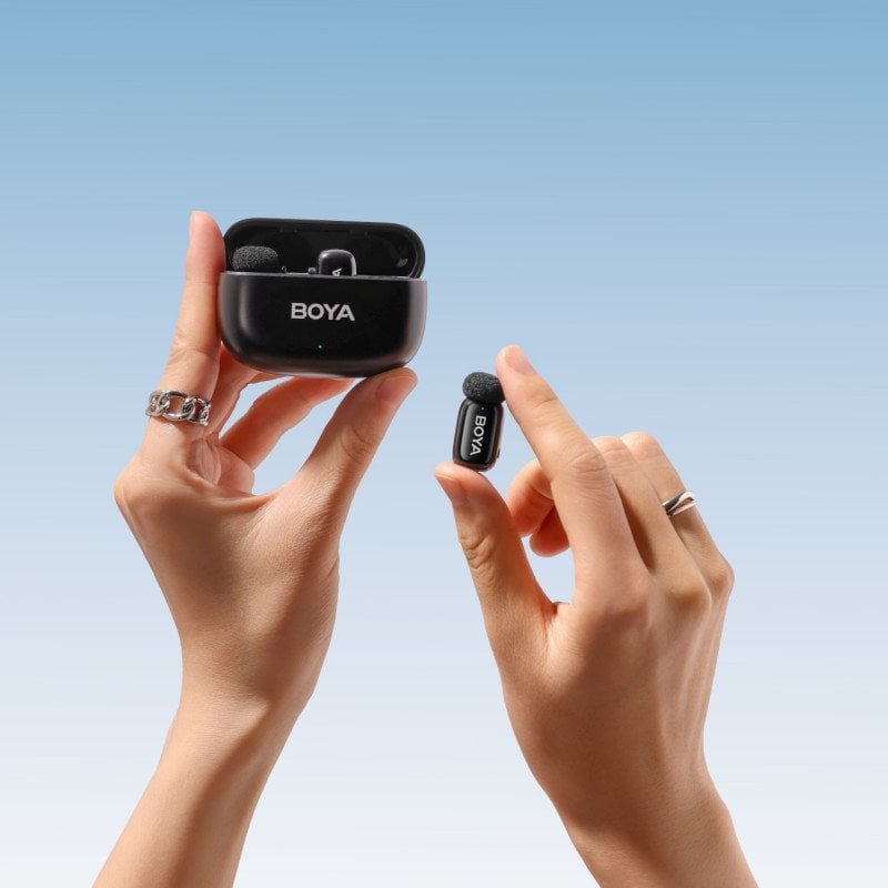 Sistem mikrofoni Boya Mini-14 Ultracompact USB-C, i zi