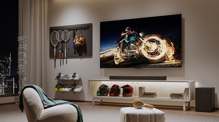 Televizor TCL 65C745 - 65" (164cm), 4K UHD, titan