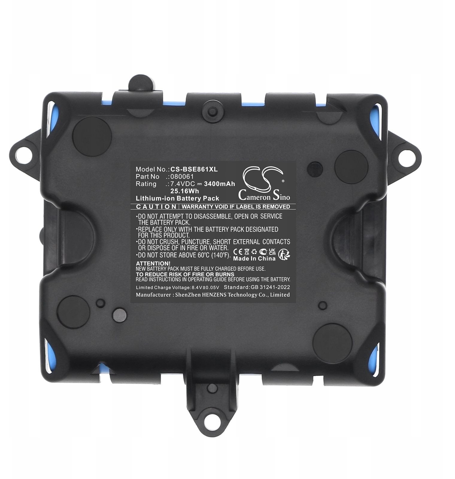 Bateri radiolidhje Cameron Sino për Motorola DP4600 APX2000 XiR P8668, 2200mAh, Li Ion