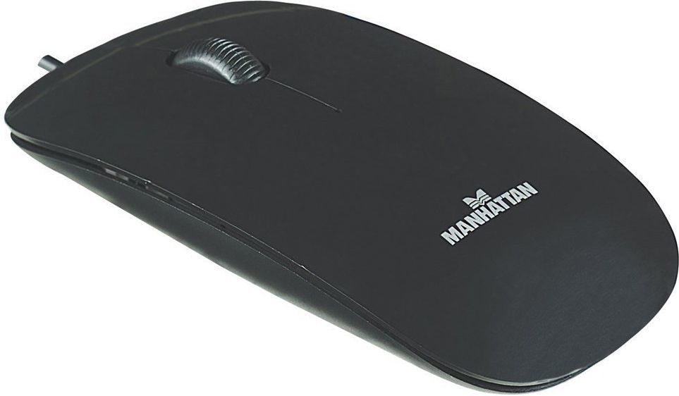 Maus Manhattan Silhouette, me kabllo, USB, i zi