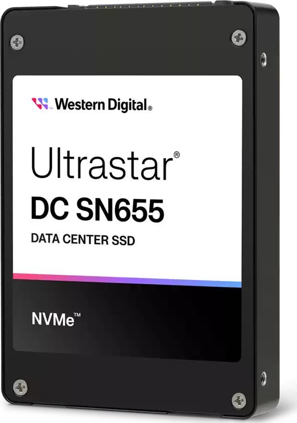 Disk WD Ultrastar DC SN655, 15.4TB, U.3, PCI-E x4 Gen 4 NVMe, 6800MB/s, i zi