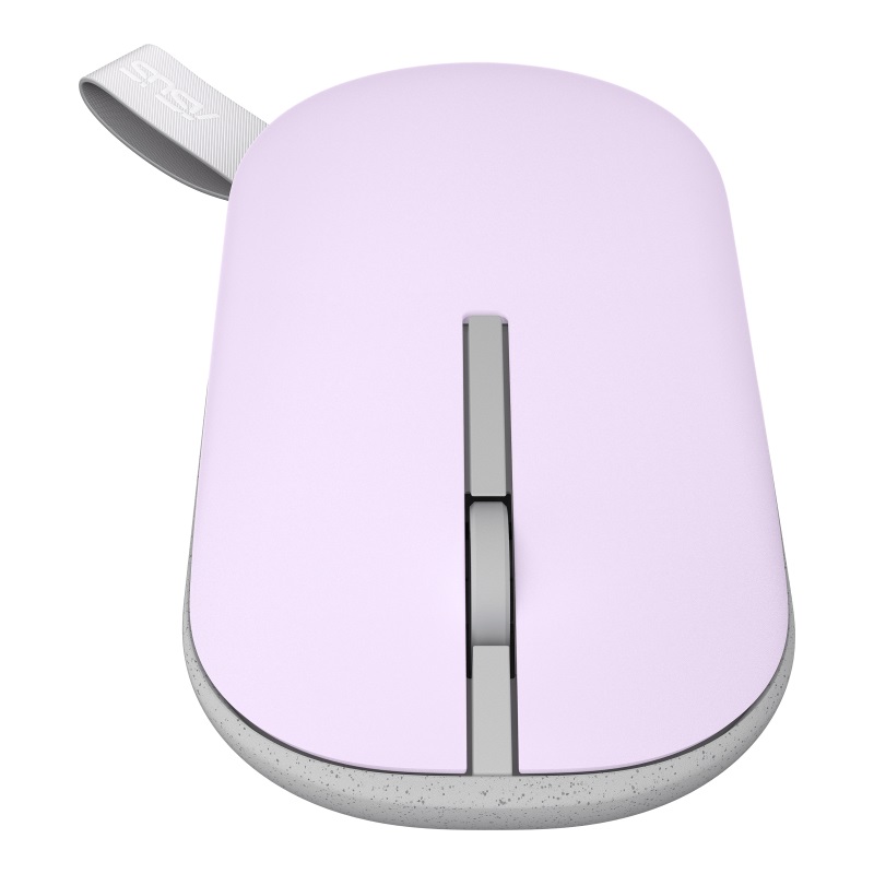 Maus ASUS MD100, optik, 1600DPI, USB + Bluetooth, rozë