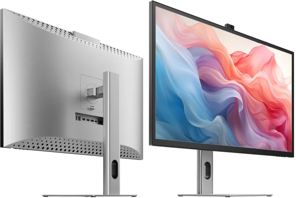 Monitor Alogic CLARITY Max Touch 32", 4K UHD, ekran me prekje, me kamerë 8MP, i zi