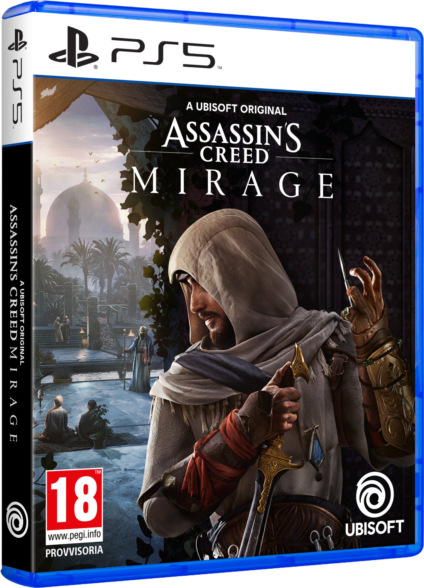 Lojë PS5 Ubisoft Assassin's Creed Mirage, aventurë aksion, për një lojtar