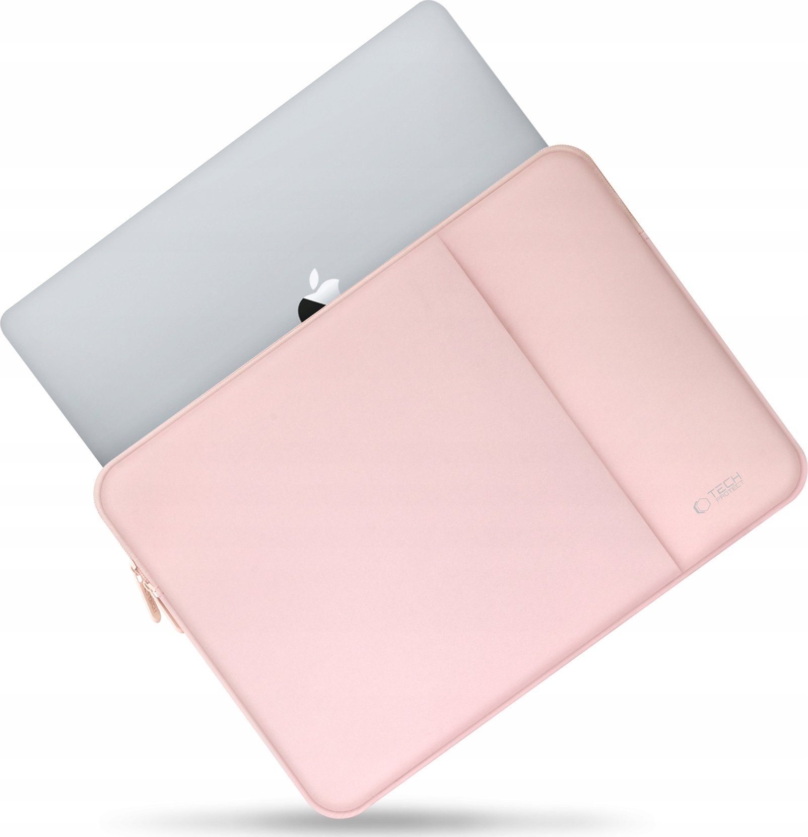Футрола за лаптоп Tech-Protect Neoprene, 14", прашливо розова
