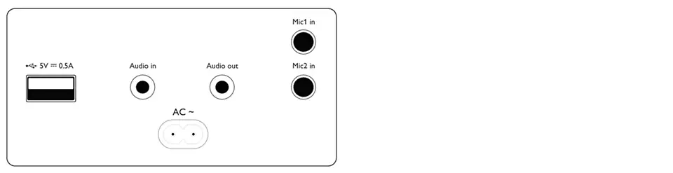 Zmadhues zëri Philips TAX7207/10, wireless, RGB, 160W, i zi