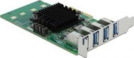 Kartë zgjeruese Delock PCIe 2.0 x4 89048, 4x USB 3.0, për PC desktop