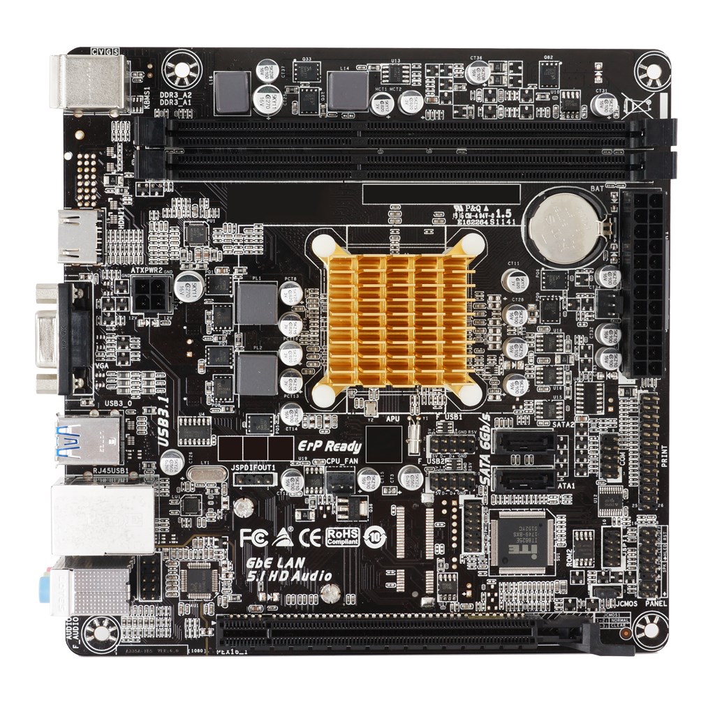 Pllakë amë Biostar A68N-2100K, Mini-ITX, DDR3, e zezë