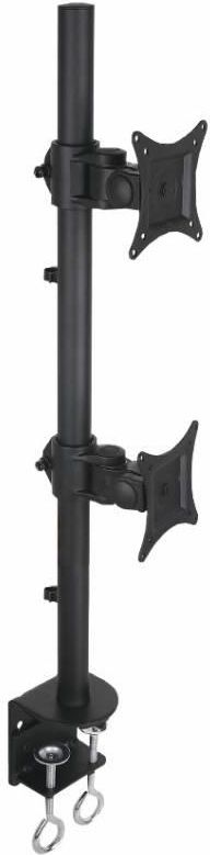 Mbajtës monitori për tavolinë Techly 13" - 27", dy monitora