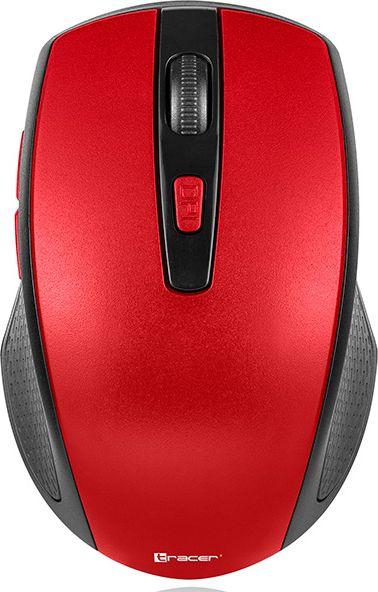 Maus Tracer Deal, wireless, USB, i kuq