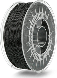 Filament 3D PLA Devil Design Galaxy Black, 1.75mm, 1kg, i zi me shkëlqim