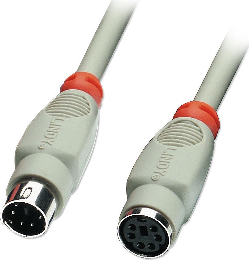 Kabllo zgjatues PS/2 Lindy, 2m, 6 Pin Mini DIN