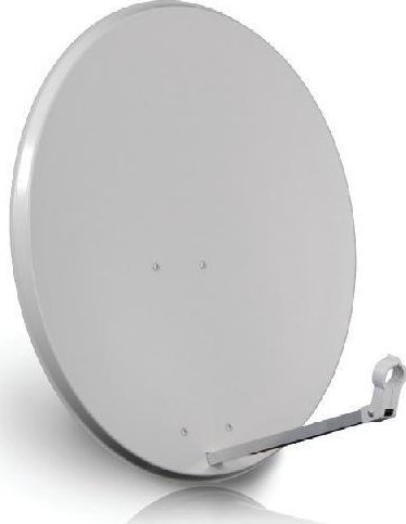 Antena satelitore CORAB ASC-800TA-J LIGHT, pjatë 80cm, fitim 37dB, gri